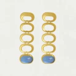 Clearance Bowery Gemstone Statement Drop Earrings Earrings