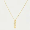 New Cascade Gemstone Drop Necklace Pendants | Necklaces