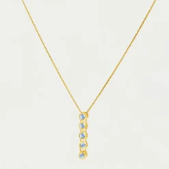 Outlet Cascade Gemstone Drop Necklace Necklaces