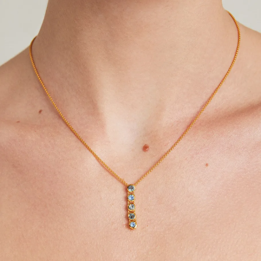 Outlet Cascade Gemstone Drop Necklace Necklaces
