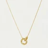 Fashion Colette Pavé Hoop Pendant Pendants | Necklaces