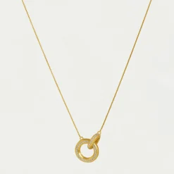 Fashion Colette Pavé Hoop Pendant Pendants | Necklaces
