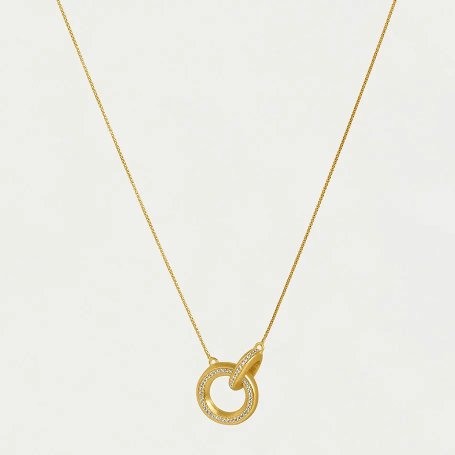 Fashion Colette Pavé Hoop Pendant Pendants | Necklaces