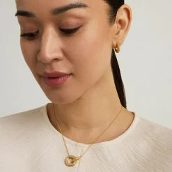 Fashion Colette Pavé Hoop Pendant Pendants | Necklaces