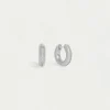 Discount Colette Pavé Huggies Earrings