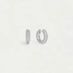 Discount Colette Pavé Huggies Earrings
