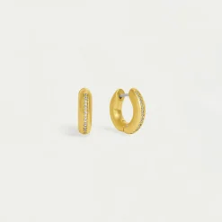 Online Colette Pavé Huggies Earrings