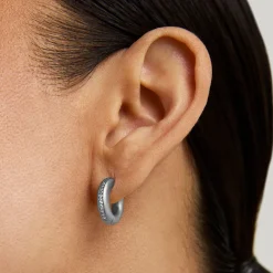 Discount Colette Pavé Huggies Earrings