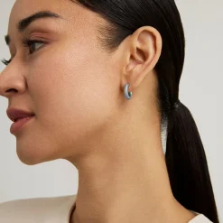 Discount Colette Pavé Huggies Earrings