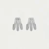 Hot Dauphine Pavé Hoop Earrings Statement Earrings | Earrings