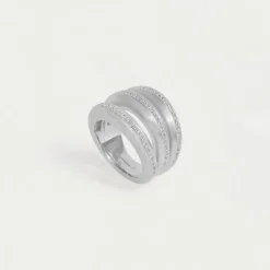 Sale Dauphine Pavé Stacking Ring Statement Rings | Rings