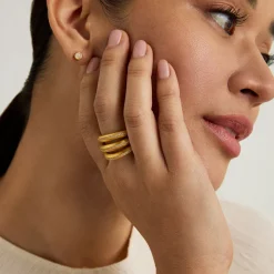 Sale Dauphine Pavé Stacking Ring Statement Rings | Rings