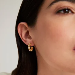 New Eternity Huggie Hoops Hoops | Earrings