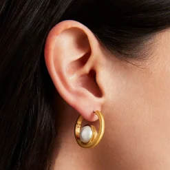 Fashion Laguna Floating Huggie Hoops Hoops | Earrings