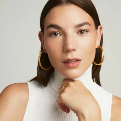Hot Large Dune Hoops Hoops | Earrings
