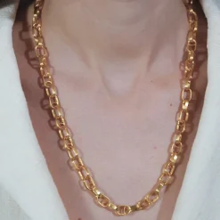 Online Manhattan Chain Link Statement Necklace Chain Necklaces | Necklaces