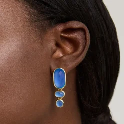 Best Mercer Gemstone Statement Drop Earrings Earrings