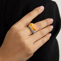 New Mercer Gemstone Statement Ring Rings