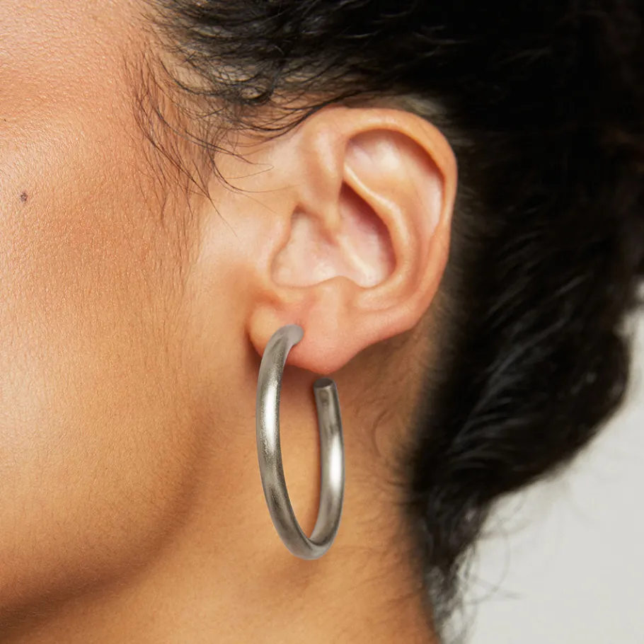 Sale Midi Dune Hoops Hoops | Earrings