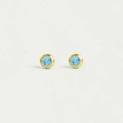 Discount Mini Birthstone Studs Personalized Charms & Pendants | Stud Earrings