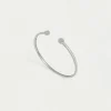 New Mirabeau Pavé Open Bangle Bracelet Bracelets