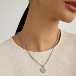 Discount Mirabeau Pavé Pendant Necklace Pendants | Necklaces