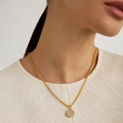 Outlet Mirabeau Pavé Pendant Necklace Pendants | Necklaces