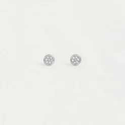 Outlet Mirabeau Pavé Studs Earrings