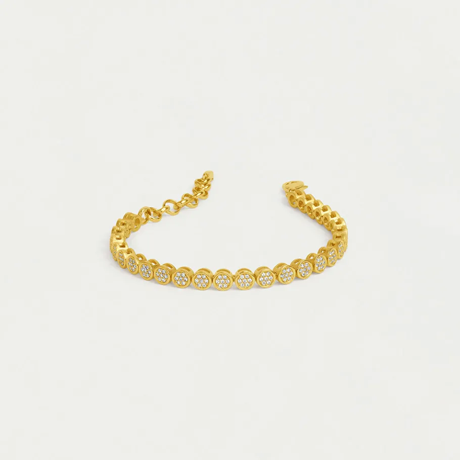 Outlet Mirabeau Pavé Tennis Bracelet Chain Bracelets | Bracelets