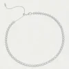 Clearance Mirabeau Pavé Tennis Necklace Chain Necklaces | Necklaces