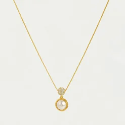 New Pavé Pearl Necklace Necklaces | Earrings
