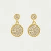 Fashion Petit Pavé Droplet Earrings Drop Earrings | Earrings