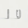 Sale Petit Pavé Huggies Earrings