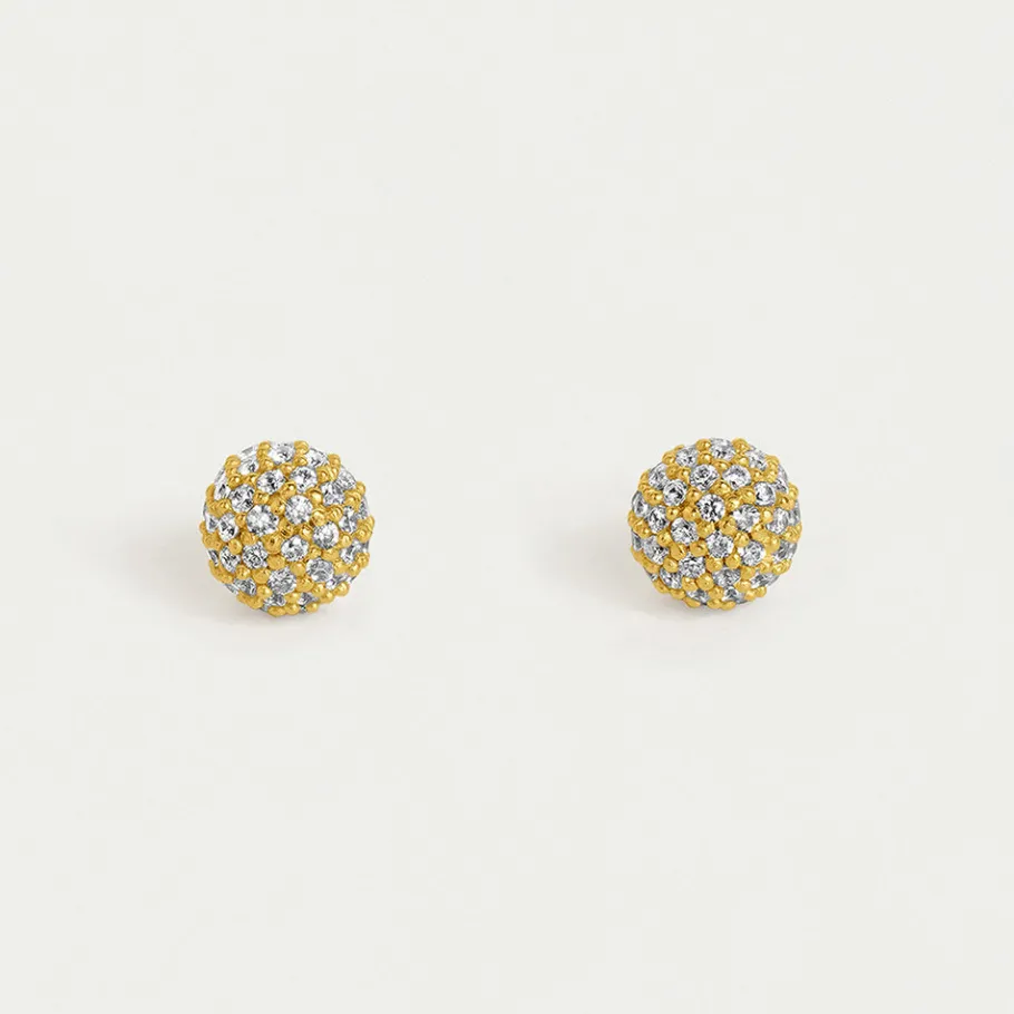Hot Petit Pavé Mini Ball Studs Stud Earrings | Earrings