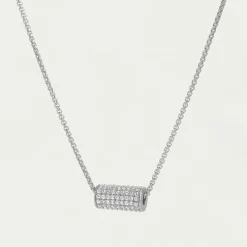 Online Petit Pavé Mini Tube Necklace Pendants | Necklaces