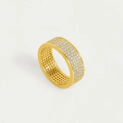 Fashion Petit Pavé Thick Stacking Ring Stacking Rings | Rings