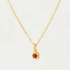 Best Round Birthstone Necklace Personalized Charms & Pendants | Pendants