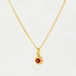 Best Round Birthstone Necklace Personalized Charms & Pendants | Pendants
