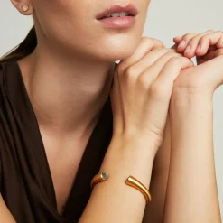Discount Signature Hinge Twin Cuff Bracelets