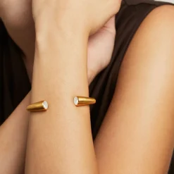 New Signature Hinge Twin Cuff Bracelets