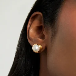 Discount Signature Large Knockout Studs Stud Earrings | Earrings