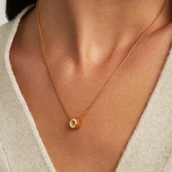 Online Signature Midi Knockout Pendant Pendants | Necklaces