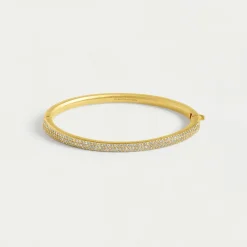 Clearance Signature Pavé Hinge Bangle Cuffs & Bangles | Bracelets