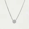 Online Signature Pavé Knockout Pendant Pendants | Necklaces