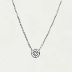 Online Signature Pavé Knockout Pendant Pendants | Necklaces