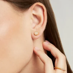 Fashion Signature Pavé Knockout Studs Stud Earrings | Earrings