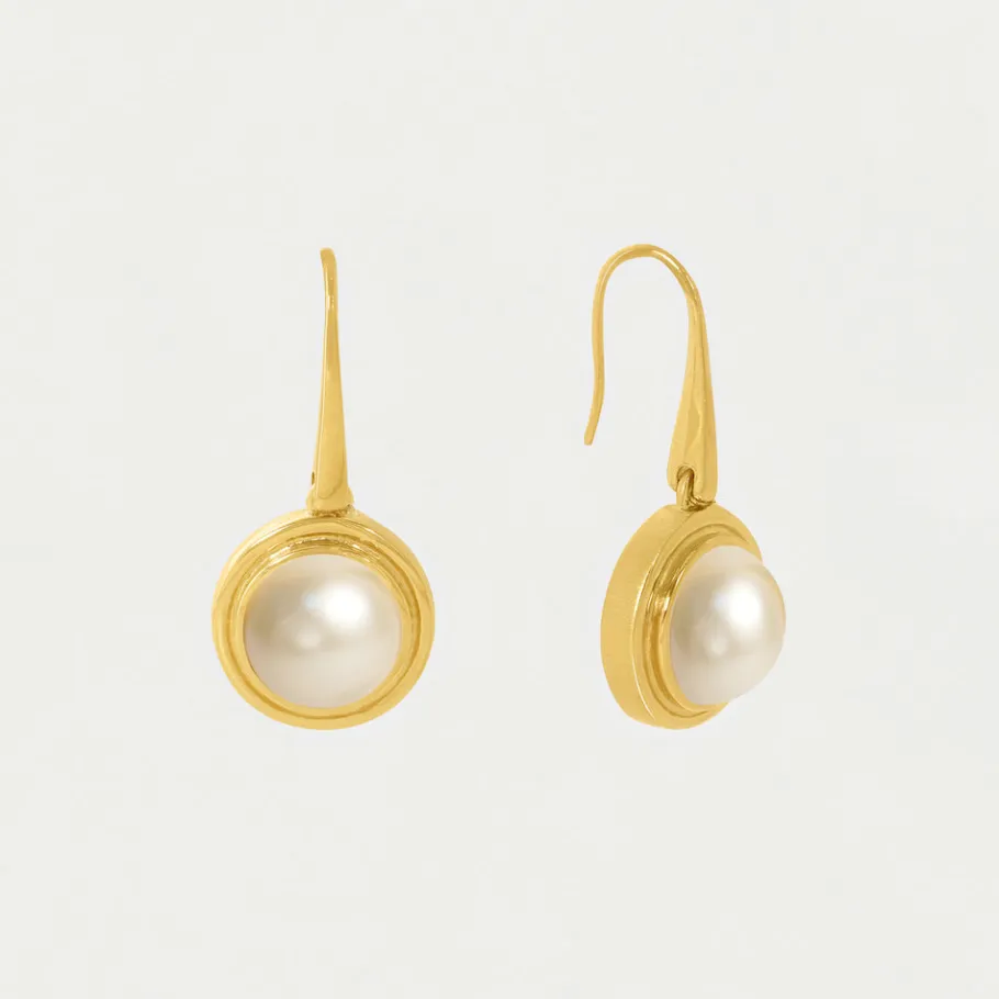 Fashion Signet Gemstone Drop Earrings Drop Earrings | Earrings