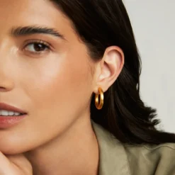 Sale Small Dune Hoops Hoops | Earrings
