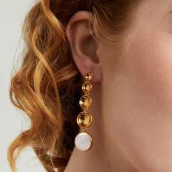 Outlet Sol Statement Gemstone Drop Earrings Drop Earrings | Statement Earrings
