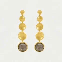 Best Sol Statement Gemstone Drop Earrings Drop Earrings | Statement Earrings